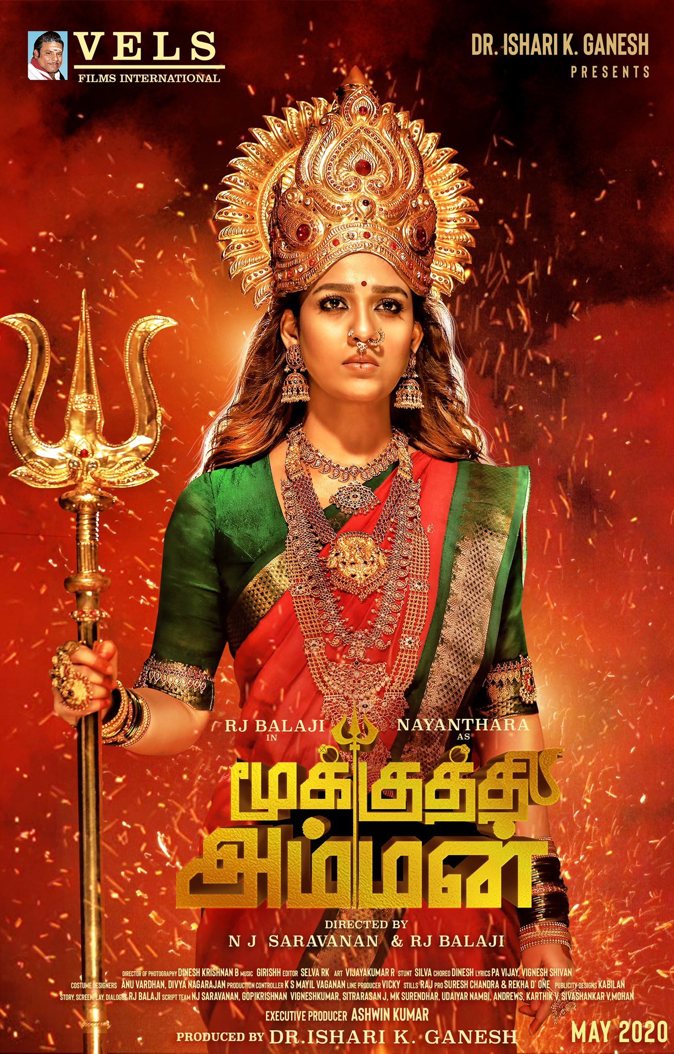 Mookuthi Amman (2020) Dual Audio [Hindi ORG & Tamil] WEB-DL 480p, 720p & 1080p | GDRive