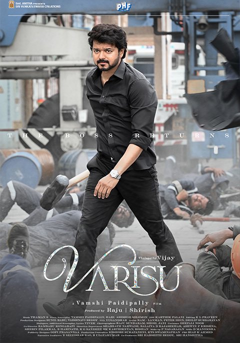 Varisu (2023) Dual Audio [Hindi ORG & Tamil] WEB-DL 480p, 720p, 1080p