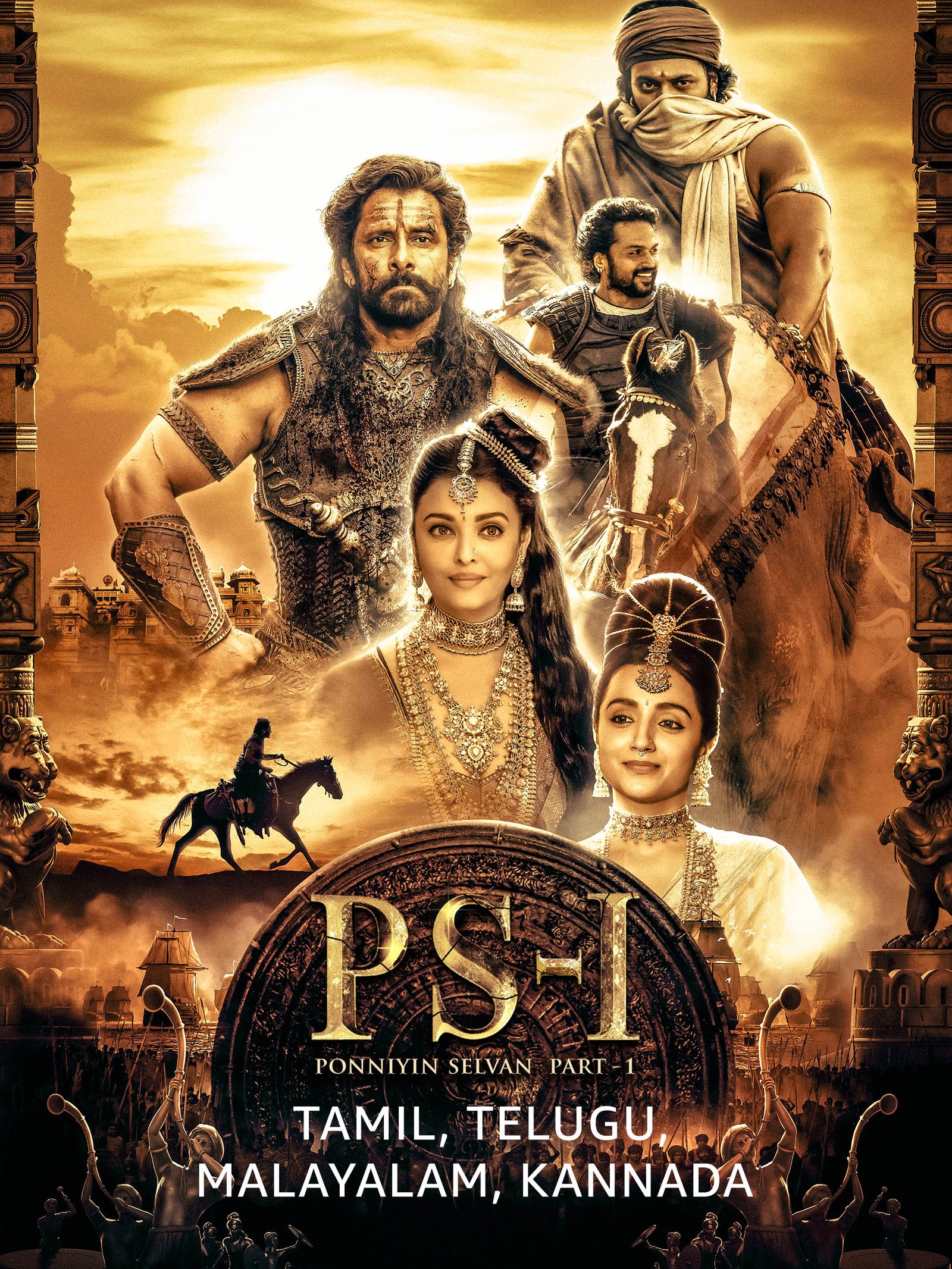 Ponniyin Selvan: Part I (2022) [Hindi ORG & Tamil] WEB-DL 200MB – 360p, 480p, 720p & 1080p | GDRive